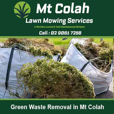 White collection bag filled with garden waste in Mount Colah